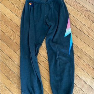 aviator nation sweatpants xs